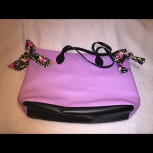 Light purple tote bag